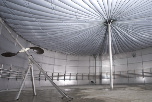 Inside a WELTEC digester.