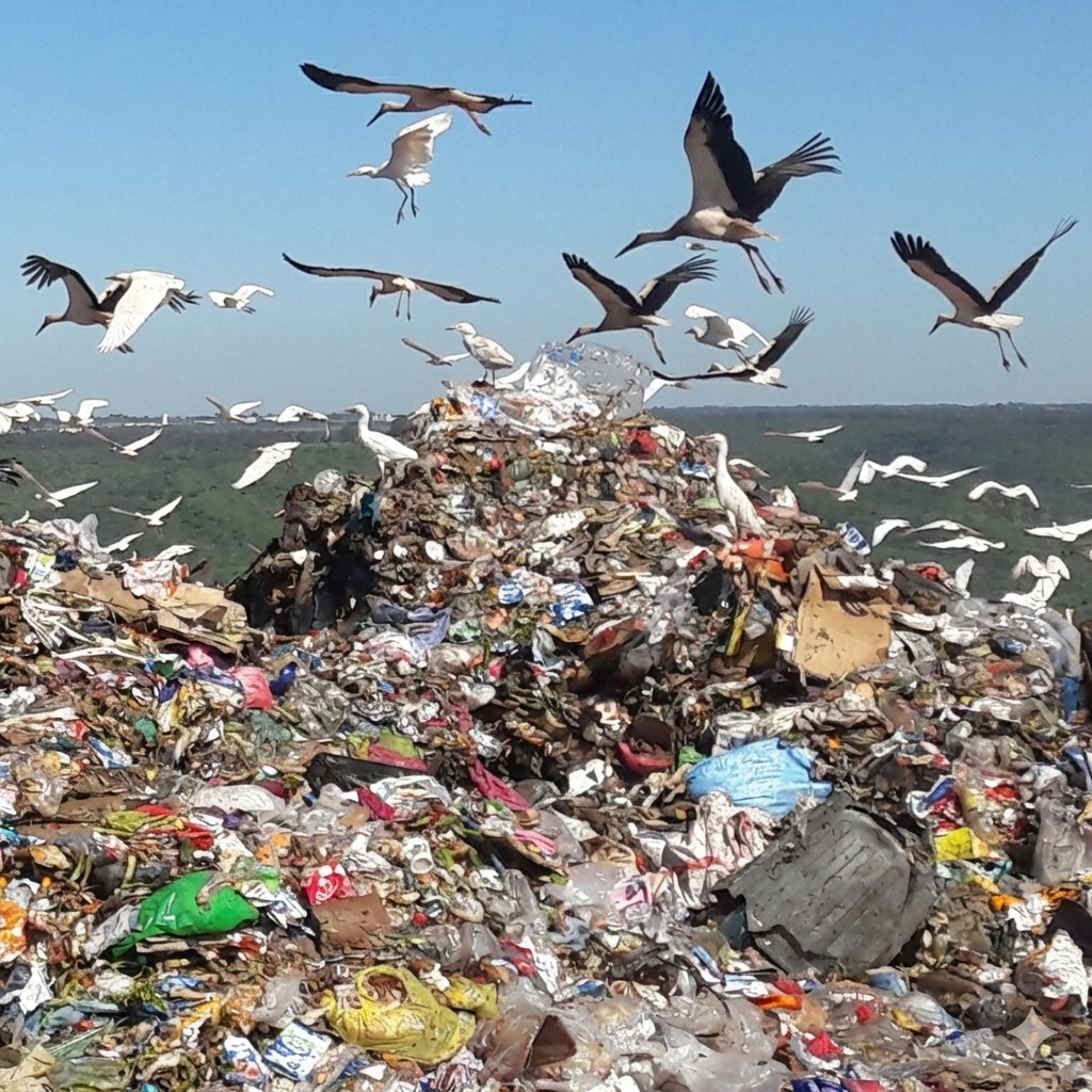 décharge. enfouissement. environnement.