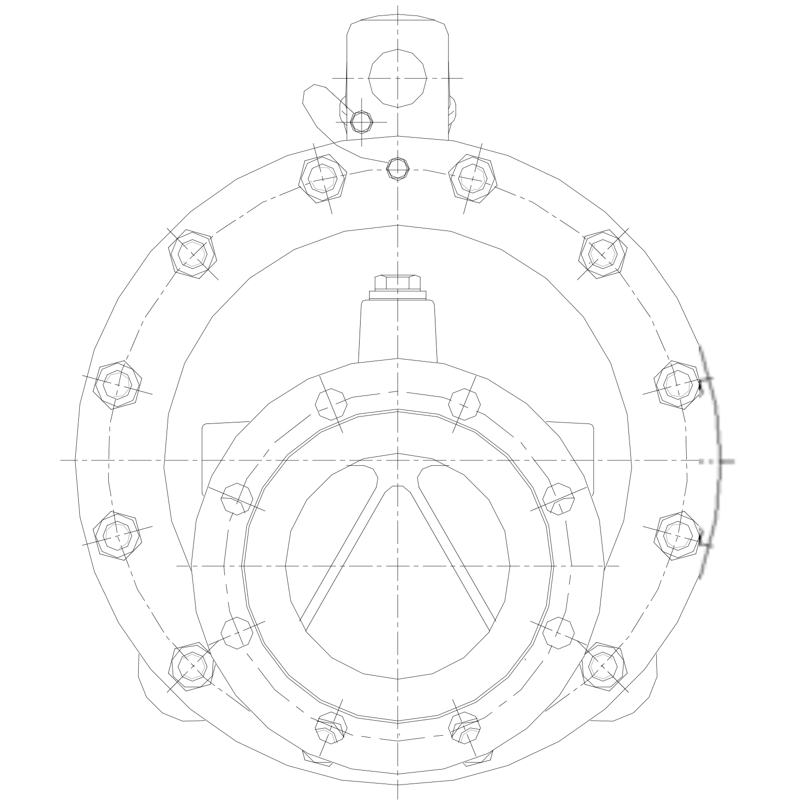 KITO® EFA-Def0-I. inline detonation flame arrestor.