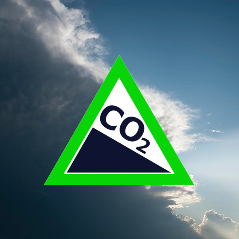 CO2 emissions sign